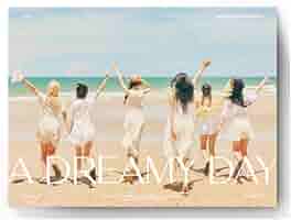 【新品】IVE 1st PHOTOBOOK A DREAMY DAY IVE A DREAMY DAY 1st PHOTOBOOK Out Box+228p PhotoBook+1p